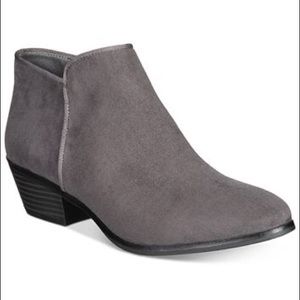 NEW: Wileyy gray ankle booties from Style & Co.